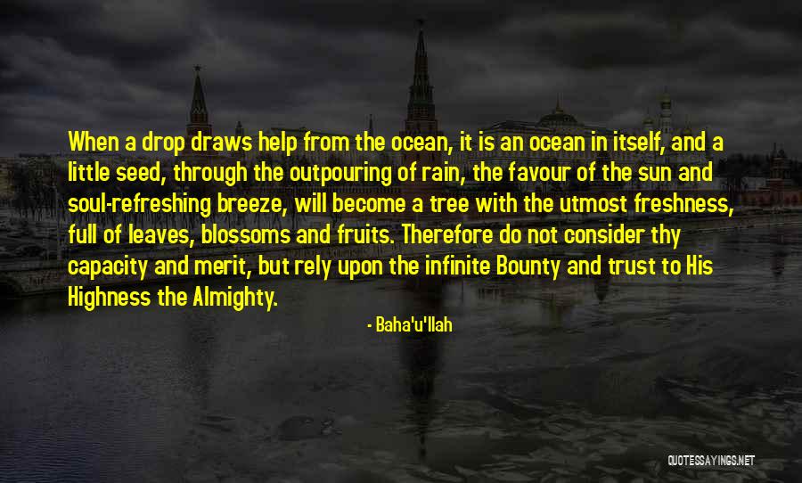 Sun And Ocean Quotes By Baha'u'llah Sun And Ocean Quotes By Baha'u'llah