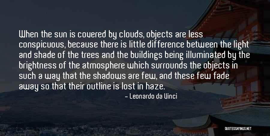 Sun And Shadows Quotes By Leonardo Da Vinci