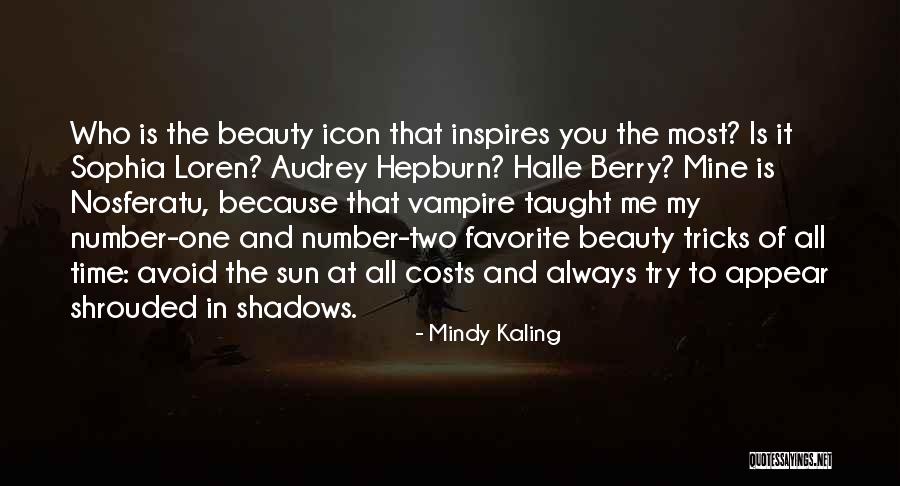 Sun And Shadows Quotes By Mindy Kaling