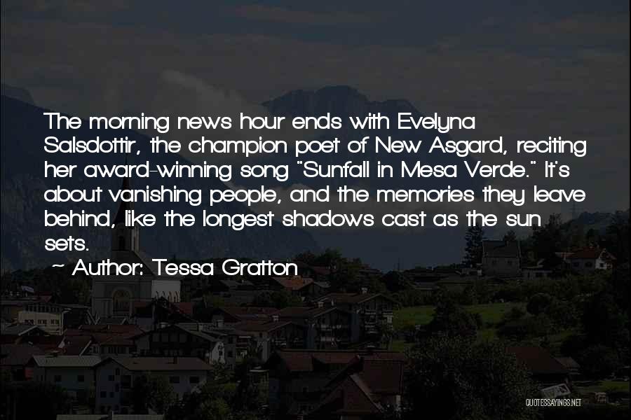 Sun And Shadows Quotes By Tessa Gratton