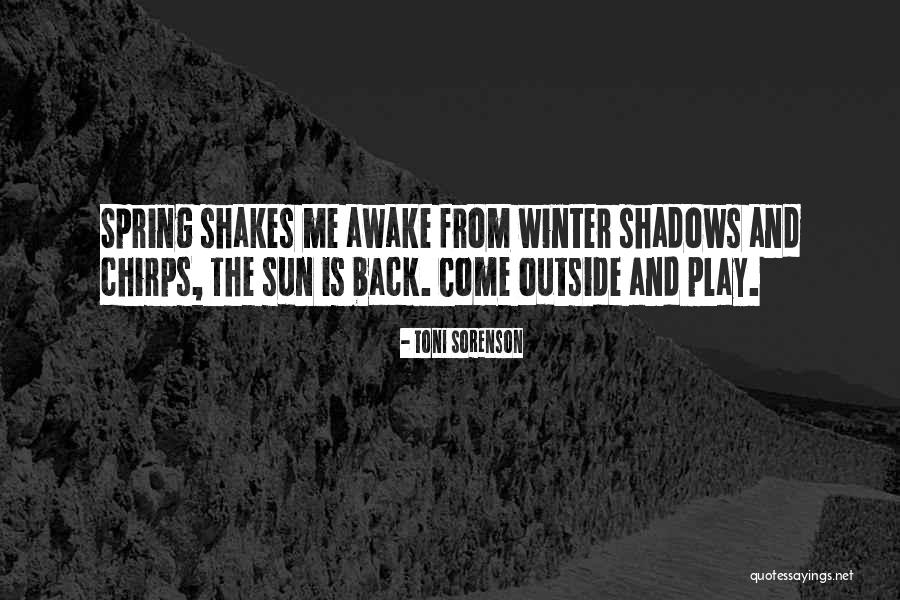 Sun And Shadows Quotes By Toni Sorenson Sun And Shadows Quotes By Toni Sorenson