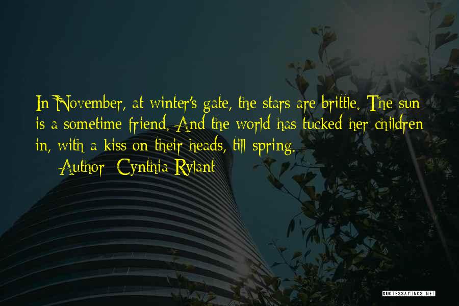 Sun And Stars Quotes By Cynthia Rylant