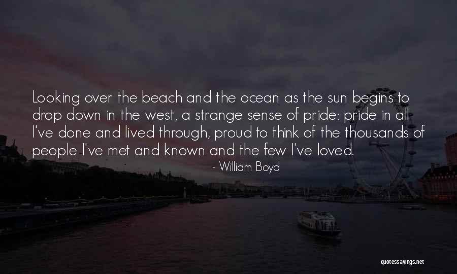 Sun And The Beach Quotes By William Boyd Sun And The Beach Quotes By William Boyd