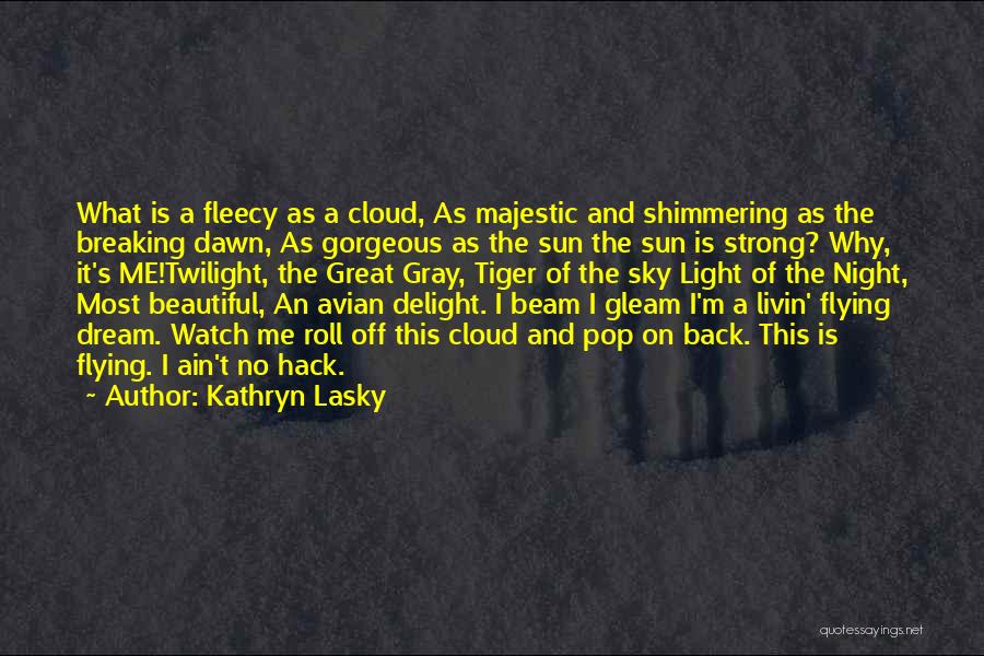 Sun Beam Quotes By Kathryn Lasky