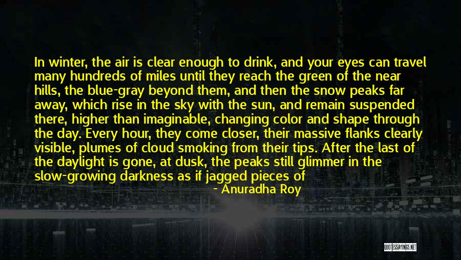 Sun Cloud Quotes By Anuradha Roy