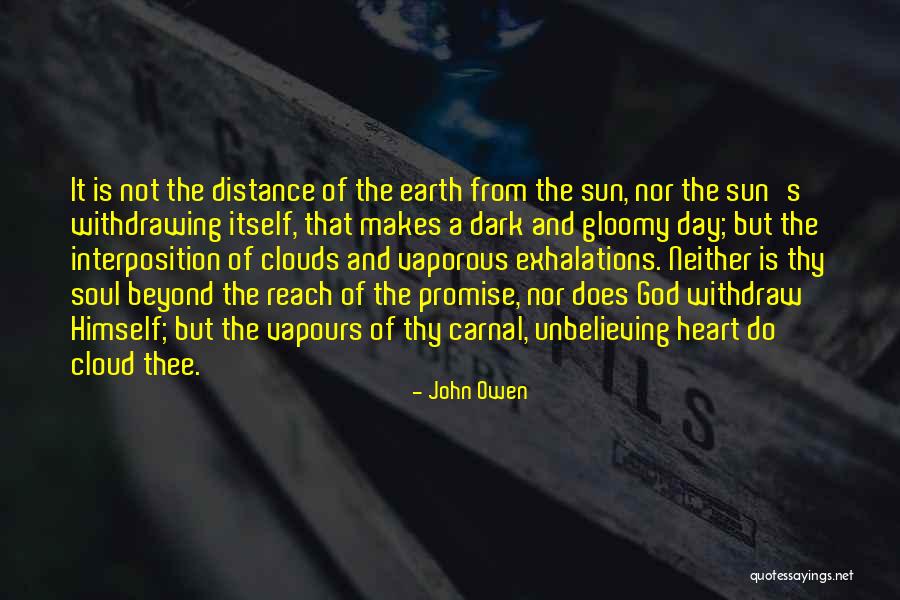 Sun Cloud Quotes By John Owen