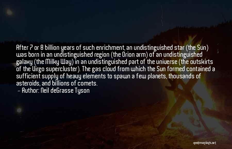 Sun Cloud Quotes By Neil DeGrasse Tyson