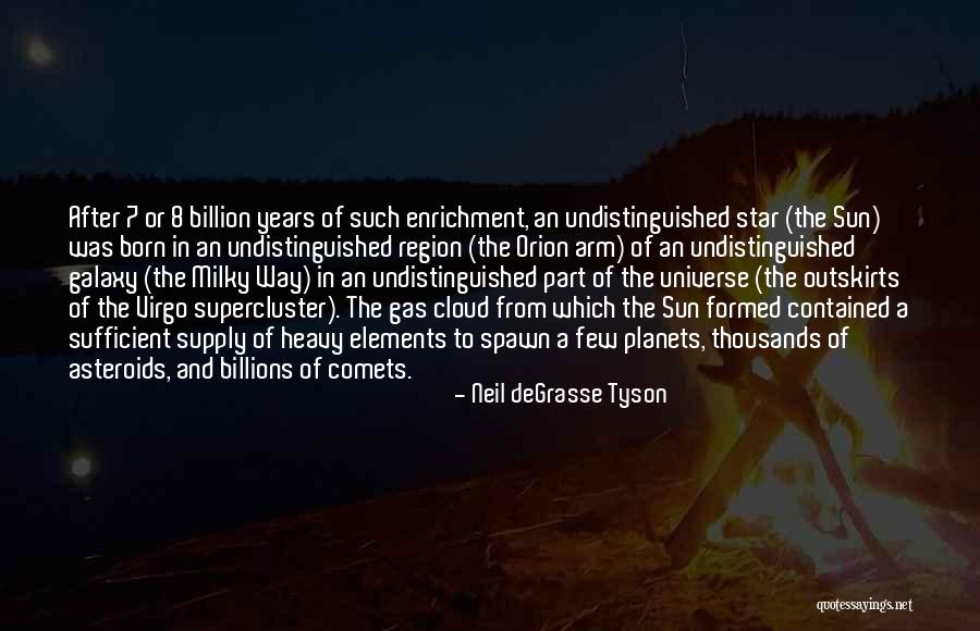 Sun Cloud Quotes By Neil DeGrasse Tyson