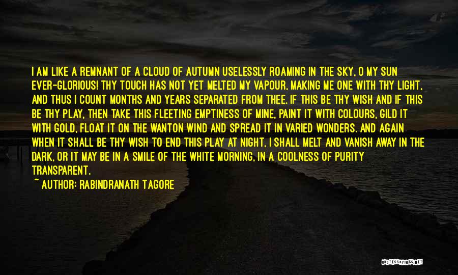 Sun Cloud Quotes By Rabindranath Tagore
