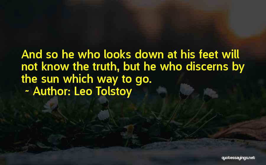 Sun Go Down Quotes By Leo Tolstoy