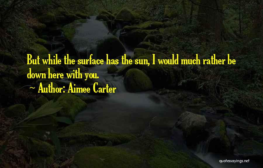 Sun Goddess Quotes By Aimee Carter