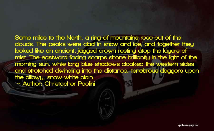 Sun In Clouds Quotes By Christopher Paolini
