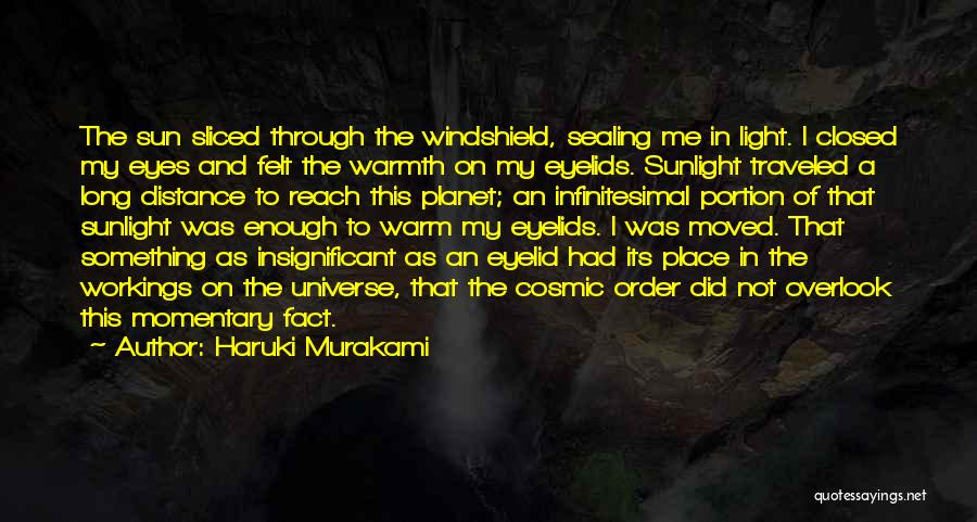 Sun In My Eyes Quotes By Haruki Murakami