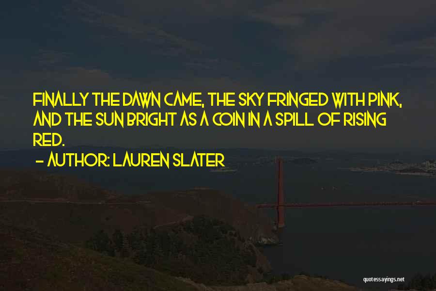 Sun In The Sky Quotes By Lauren Slater
