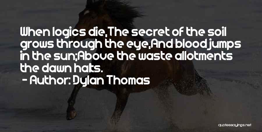 Sun In Your Eye Quotes By Dylan Thomas