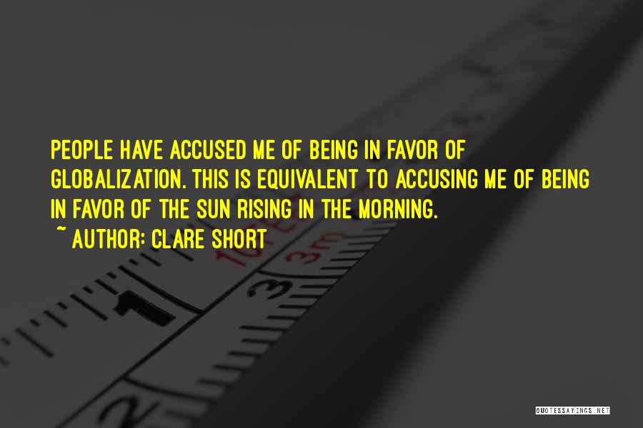 Sun Is Rising Quotes By Clare Short