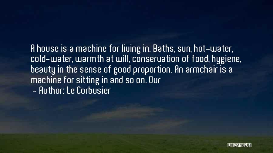 Sun Is So Hot Quotes By Le Corbusier