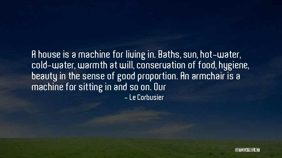 Sun Is So Hot Quotes By Le Corbusier