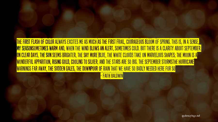 Sun Moon And Stars Quotes By Faith Baldwin