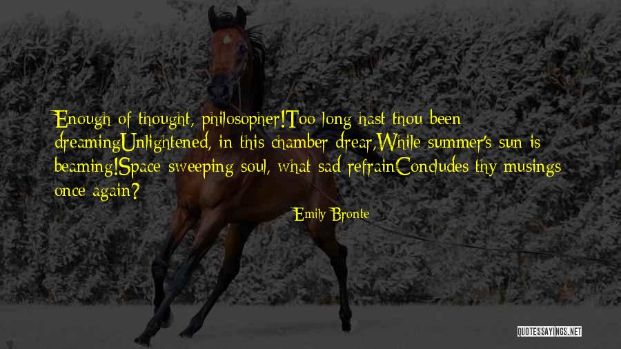 Sun Poetry Quotes By Emily Bronte Sun Poetry Quotes By Emily Bronte