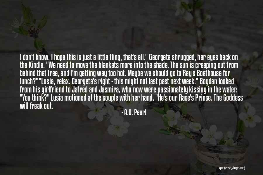 Sun Ray Quotes By A.O. Peart Sun Ray Quotes By A.O. Peart