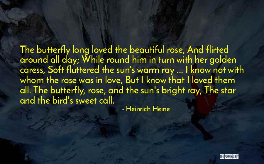 Sun Ray Quotes By Heinrich Heine