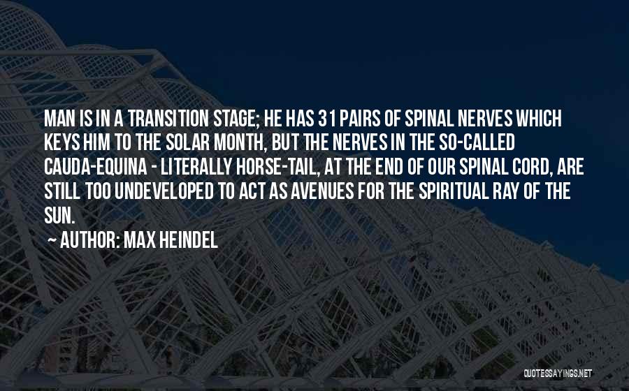 Sun Ray Quotes By Max Heindel