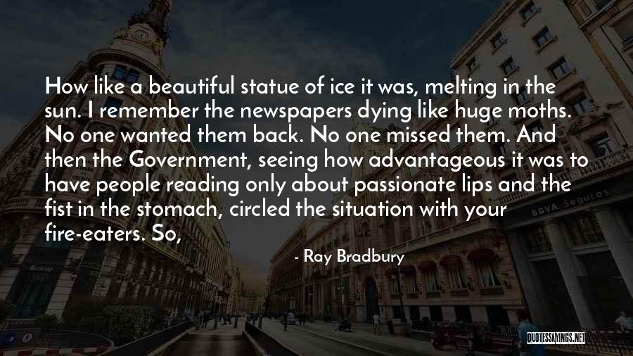 Sun Ray Quotes By Ray Bradbury