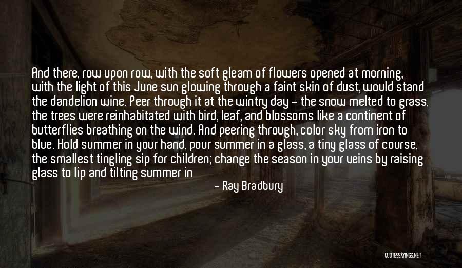 Sun Ray Quotes By Ray Bradbury