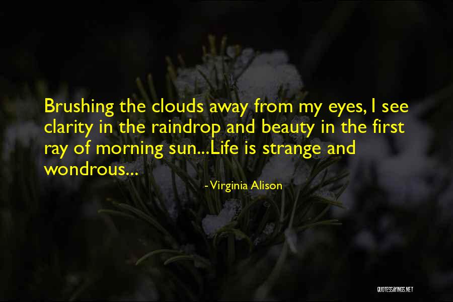 Sun Ray Quotes By Virginia Alison Sun Ray Quotes By Virginia Alison