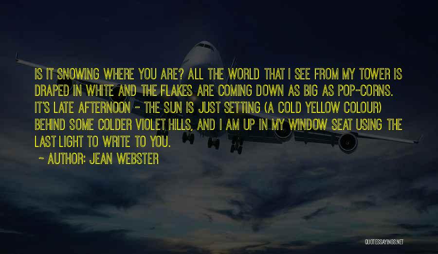 Sun Setting Quotes By Jean Webster