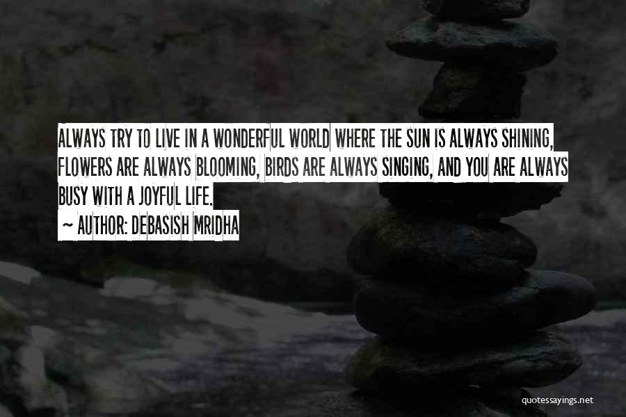 Sun Shining Quotes By Debasish Mridha