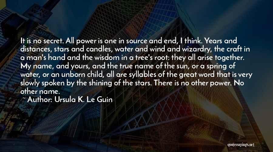 Sun Tree Quotes By Ursula K. Le Guin