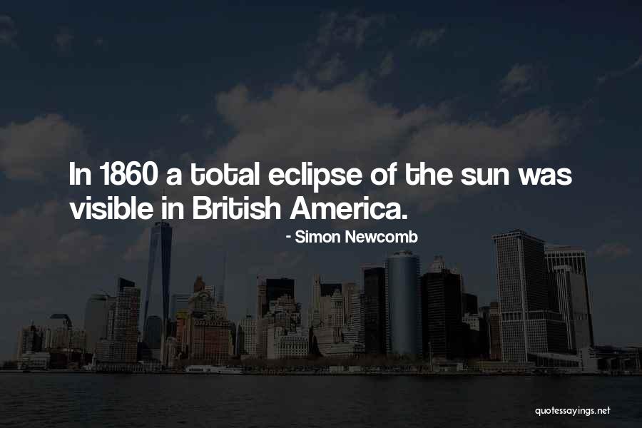 Sun Was Quotes By Simon Newcomb Sun Was Quotes By Simon Newcomb