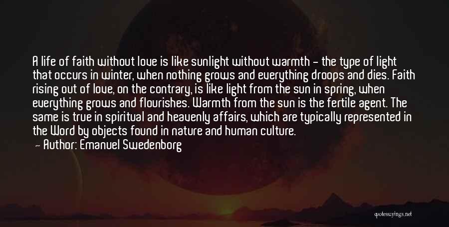 Sun What Type Quotes By Emanuel Swedenborg