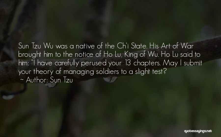 Sun Wu Quotes By Sun Tzu