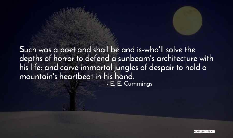 Sunbeam Quotes By E. E. Cummings Sunbeam Quotes By E. E. Cummings