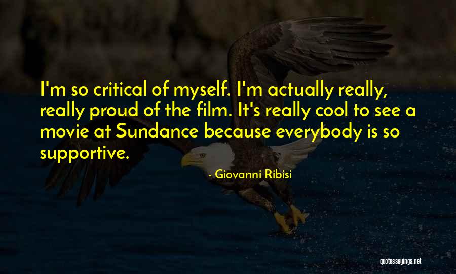 Sundance Quotes By Giovanni Ribisi