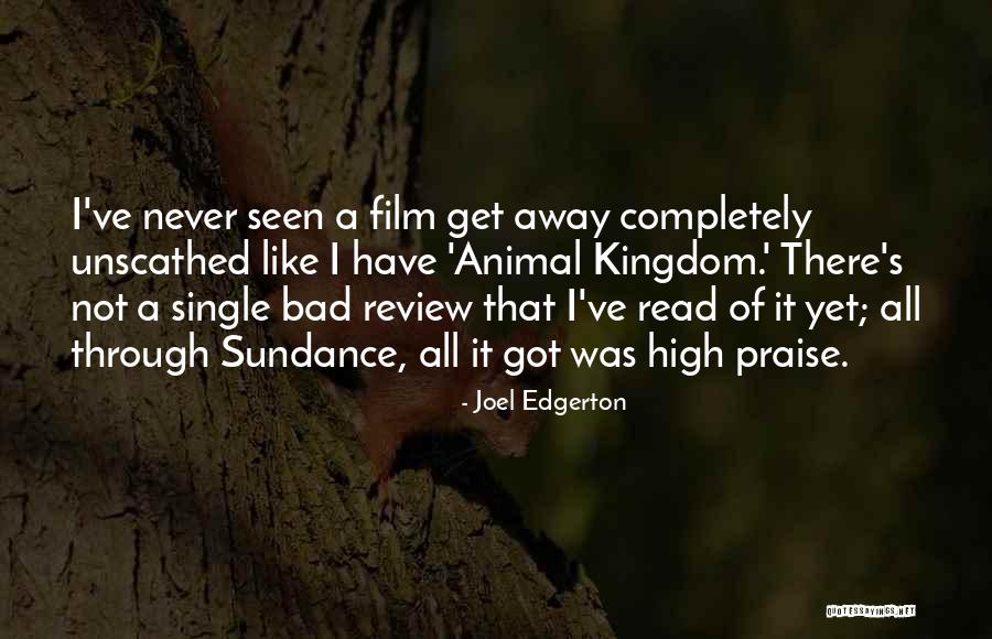 Sundance Quotes By Joel Edgerton