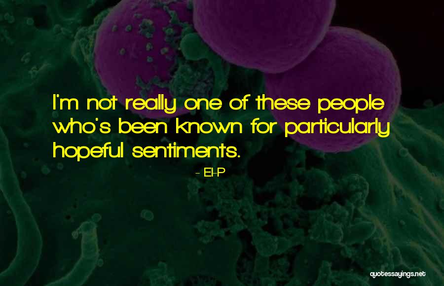 Sundararaman Quotes By El-P Sundararaman Quotes By El-P