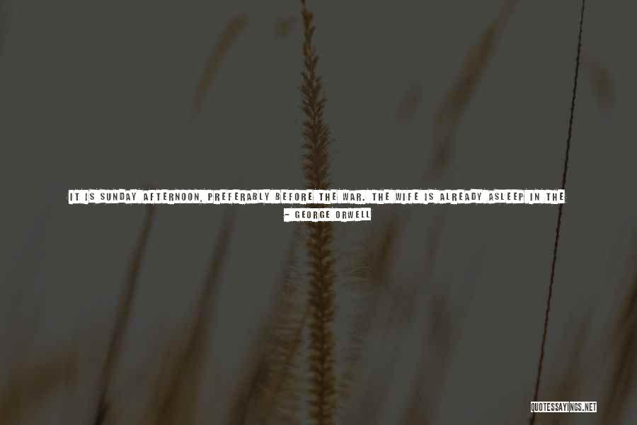 Sunday Afternoon Quotes By George Orwell Sunday Afternoon Quotes By George Orwell