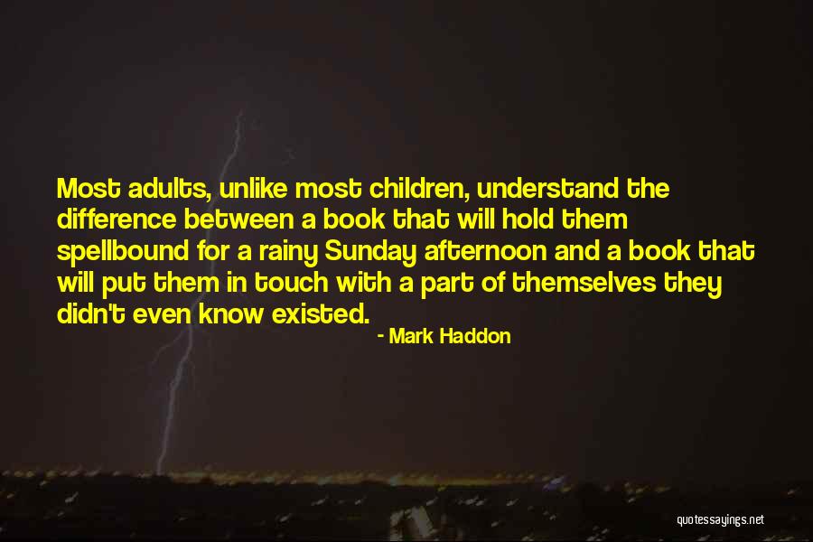 Sunday Afternoon Quotes By Mark Haddon