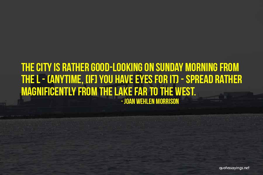 Sunday Good Morning Quotes By Joan Wehlen Morrison