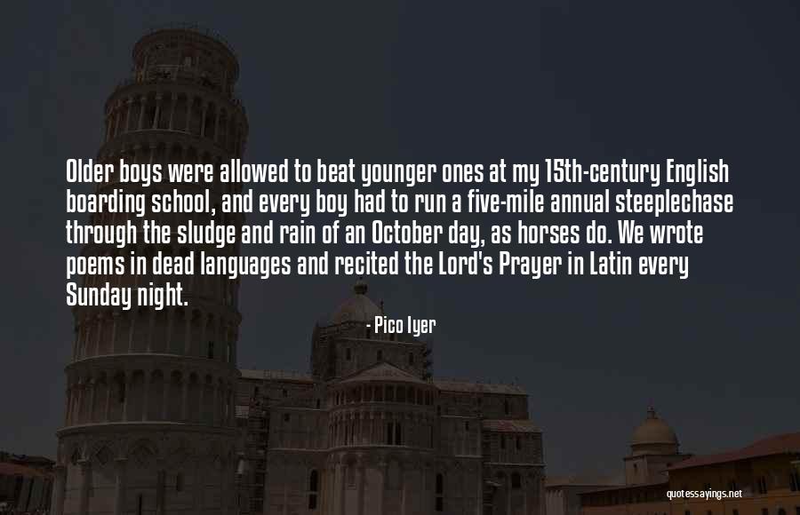Sunday Is The Lord's Day Quotes By Pico Iyer Sunday Is The Lord's Day Quotes By Pico Iyer
