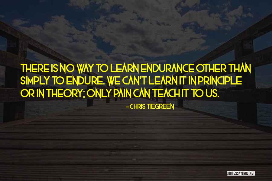 Sunday Long Run Quotes By Chris Tiegreen Sunday Long Run Quotes By Chris Tiegreen
