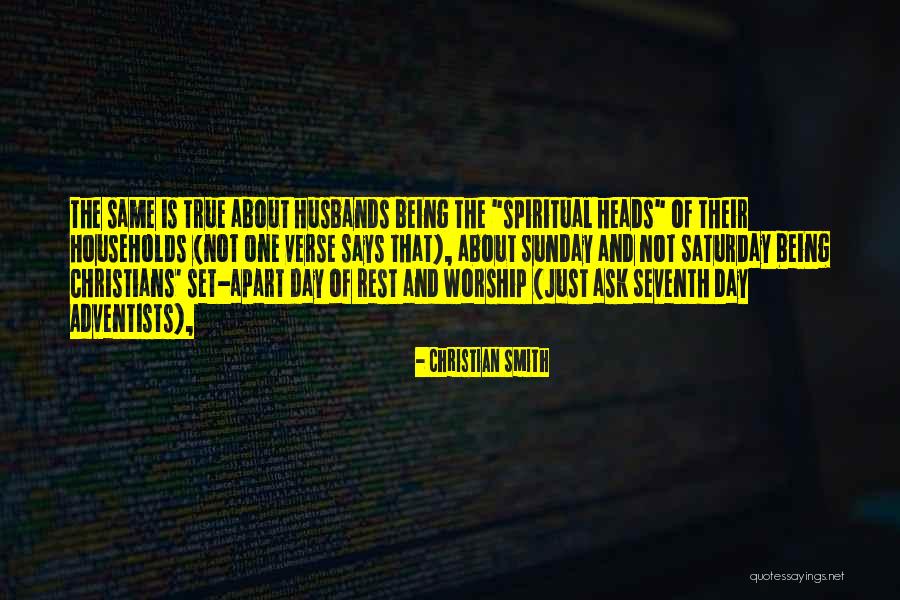 Sunday Verse Quotes By Christian Smith Sunday Verse Quotes By Christian Smith