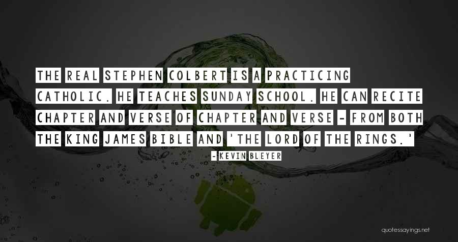 Sunday Verse Quotes By Kevin Bleyer Sunday Verse Quotes By Kevin Bleyer