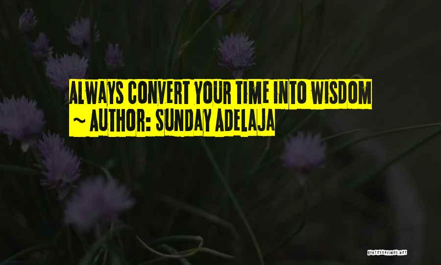 Sunday Well Spent Quotes By Sunday Adelaja