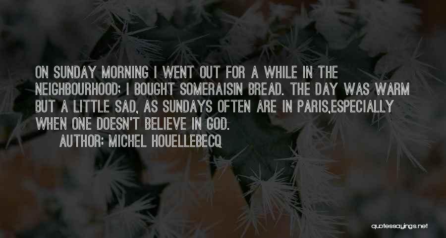 Sundays Morning Quotes By Michel Houellebecq
