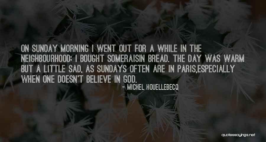 Sundays Morning Quotes By Michel Houellebecq